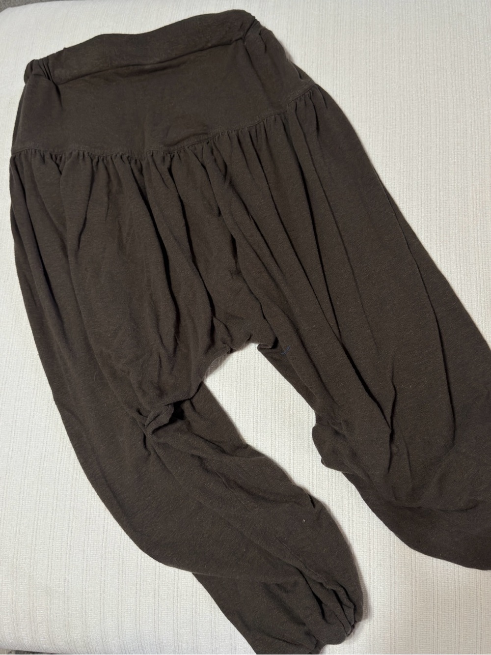 Free People Matching Set / Crop Short Sleeve & Hippy Pants / Extra Small - Picture 8 of 9